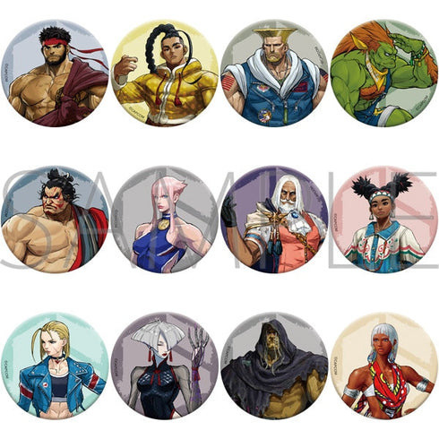 『ストリートファイター6』キャラバッジコレクション/D【BOX】